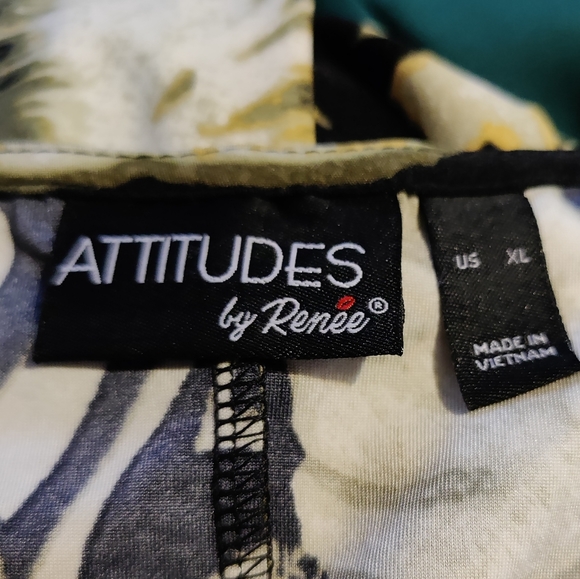 Long Black Tan Animal Print Tank Summer Vacation Dress Size XL - Picture 2 of 7